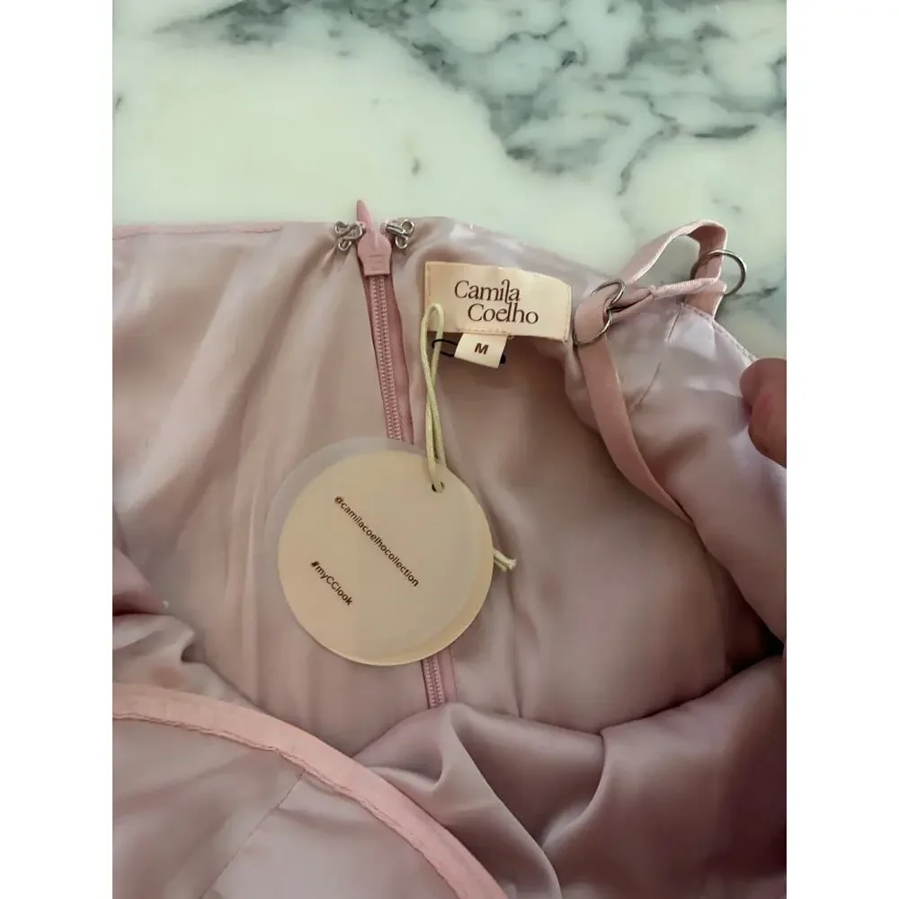 Kimi Mini Dress in Rosy Pink Camila Coelho